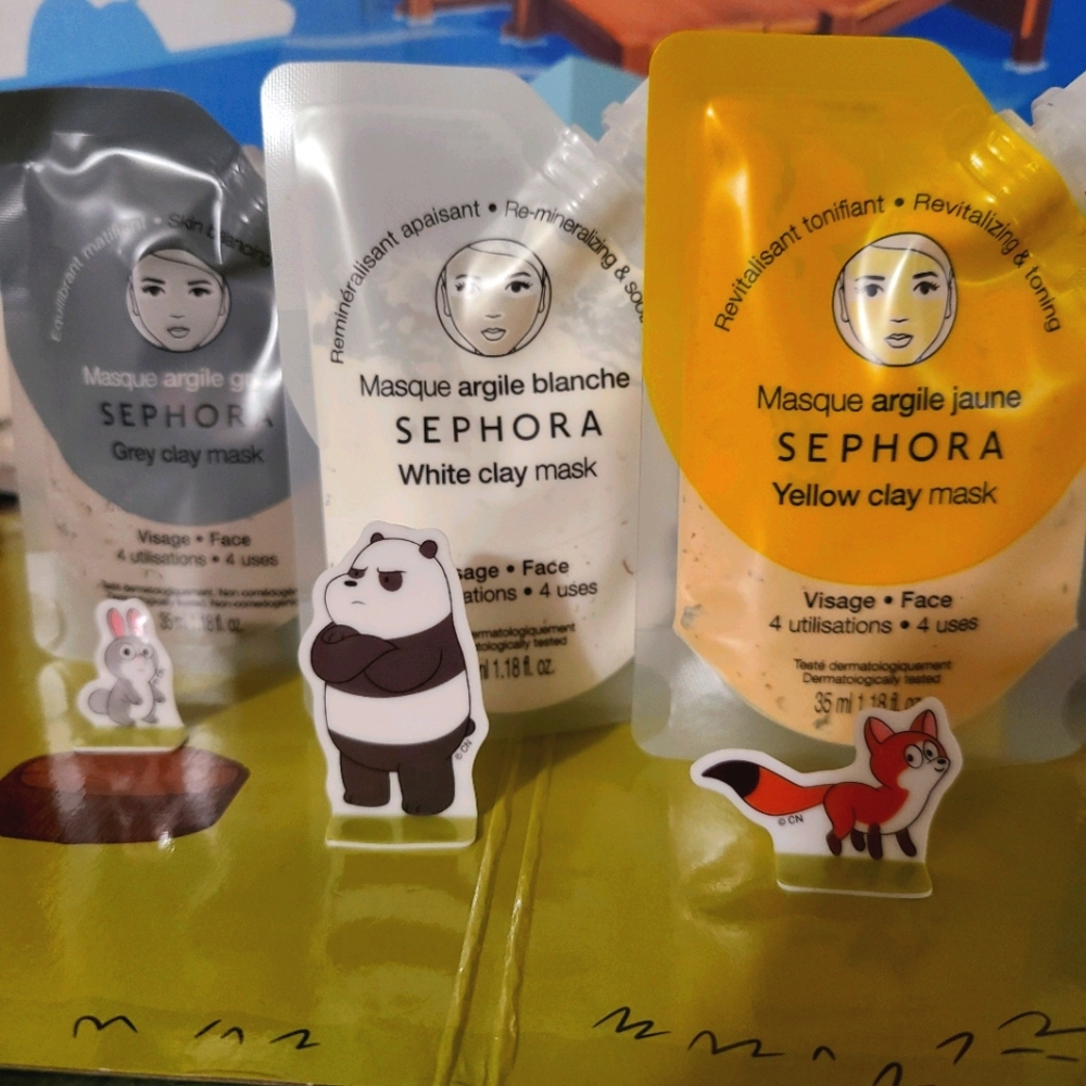 Sephora Clay Masks